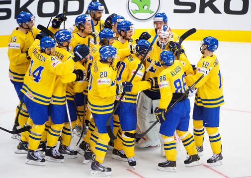 Jubel i Sveriges lag
