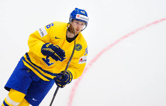 Sveriges Linus Klasen jublar