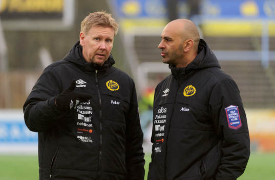 Peter Wettergren, Assisterande tränare och Jan Mian,