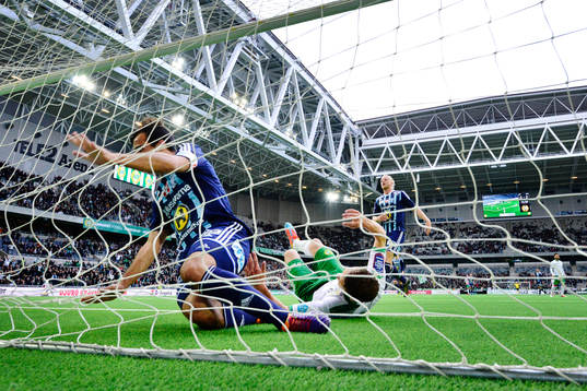 Hammarbys  Fredrik Torsteinbø gör 1-0