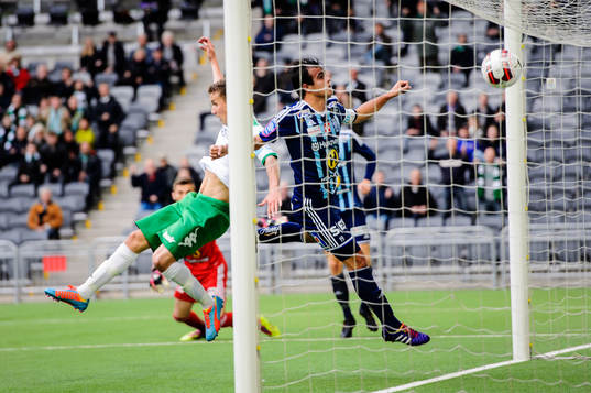 Hammarbys Fredrik Torsteinbø gör 1-0