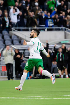 Hammarbys Pablo Piñones-Arce jublar