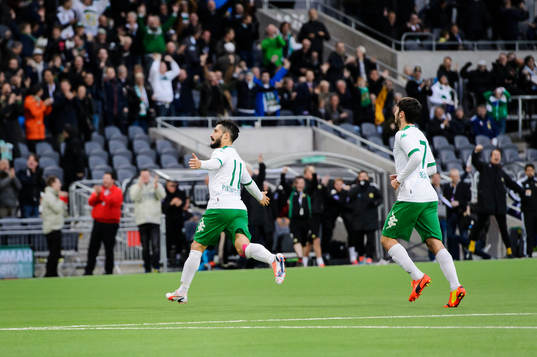 Hammarbys Pablo Piñones-Arce jublar