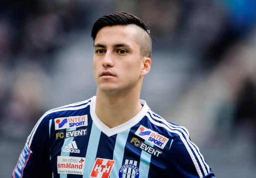 Porträtt på Husqvarnas Tobias Nilsson innan