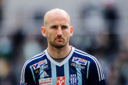 Porträtt på Husqvarnas Tobias Nilsson innan