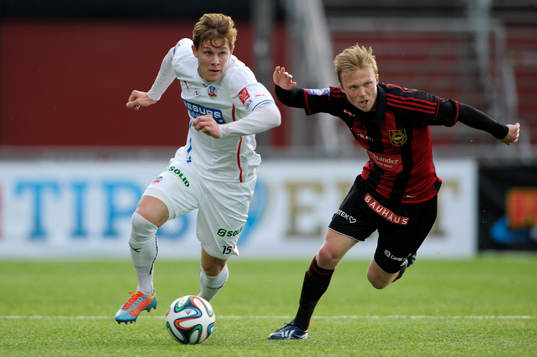 Helsingborgs Emil Krafth och Brommapojkarnas Gustav