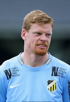Häckens målvakt Christoffer Källqvist