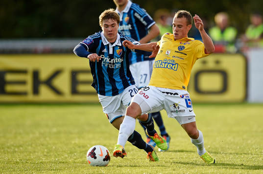 Simon Tibbling och Falkenbergs Calle Wede