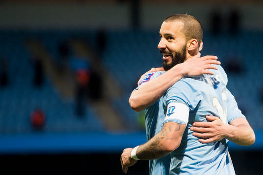 Malmö FFs Guillermo Molins jublar