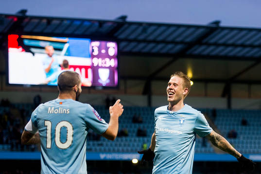 Malmö FFs Guillermo Molins jublar
