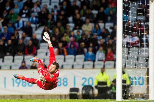 Halmstads målvakt Stojan Lukic