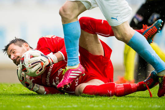 Halmstads målvakt Stojan Lukic