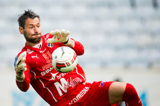 Halmstads målvakt Stojan Lukic