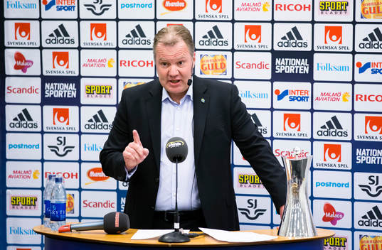 Svenska Fotbollförbundets ordförande, Karl-Erik Nilsson