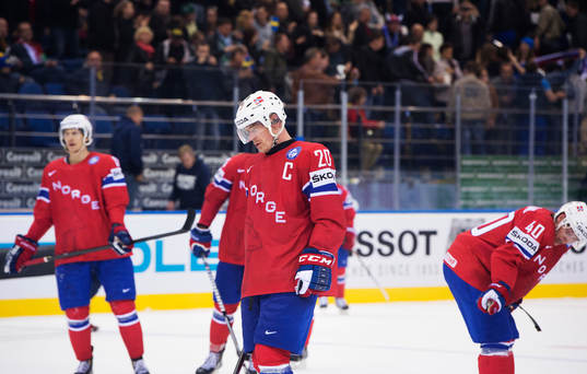 Norges Anders Bastiansen deppar