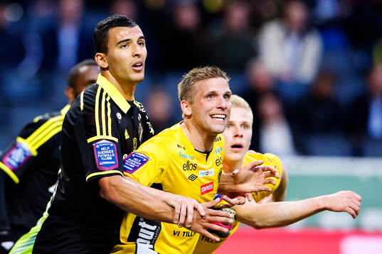 s Nabil Bahoui mot Elfsborgs Anders Svensson