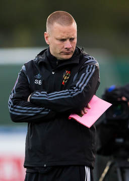 Brommapojkarnas tränare Stefan Billborn