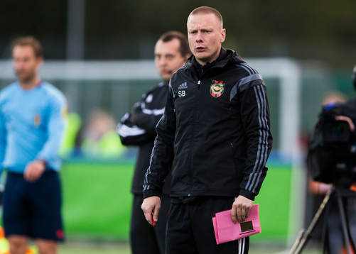 Brommapojkarnas tränare Stefan Billborn