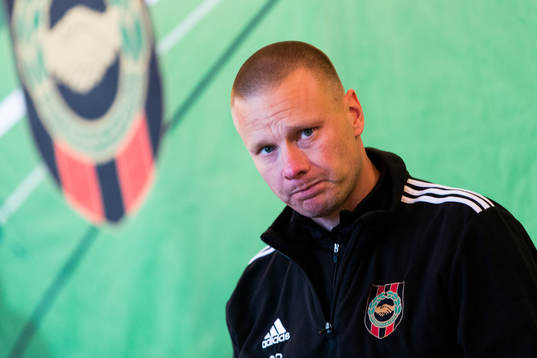 Brommapojkarnas tränare Stefan Billborn
