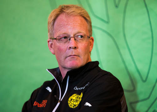 Mjällbys tränare Lars Jacobsson