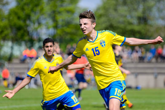 Bläddra bland fler bilder av Fotboll, P16, Sverige Future Team - Belgien