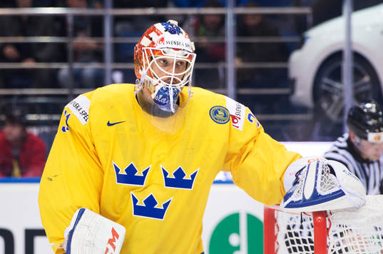 Sveriges målvakt Anders Nilsson