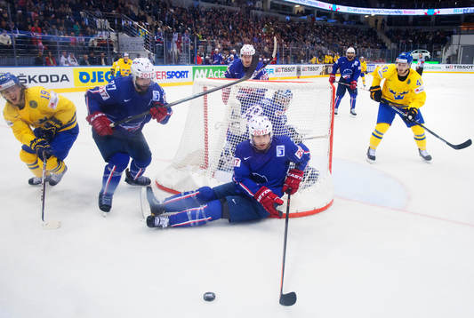 Sveriges Calle Järnkrok och Gustav Nyquist i ett anfall