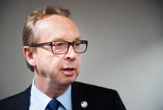 Sveriges förbundskapten Pär Mårts