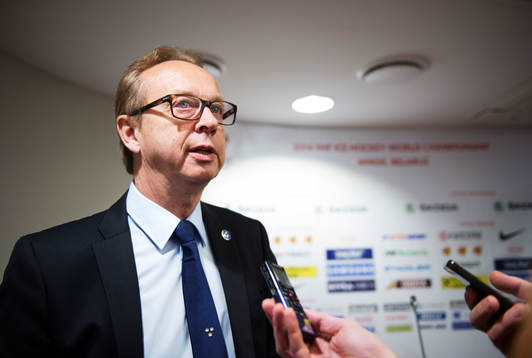 Sveriges förbundskapten Pär Mårts