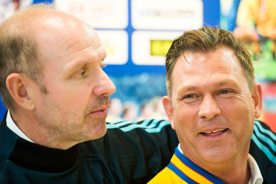 Thomas Ravelli och Pontus Kåmark