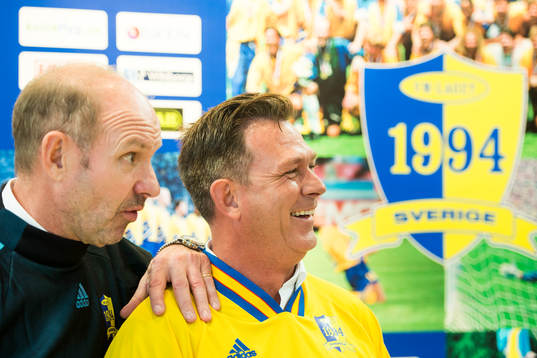Thomas Ravelli och Pontus Kåmark