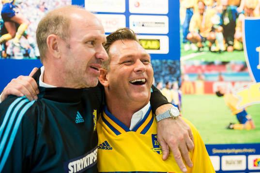 Thomas Ravelli och Pontus Kåmark