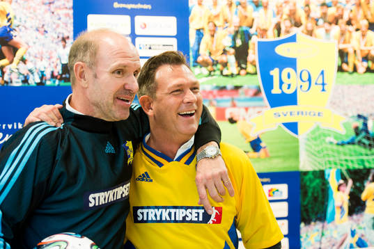 Thomas Ravelli och Pontus Kåmark
