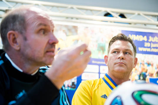 Thomas Ravelli och Pontus Kåmark