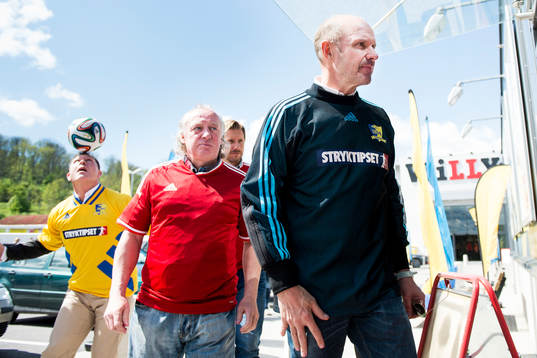 Thomas Ravelli,  Robert Prytz, Pontus Kåmark och Jesper