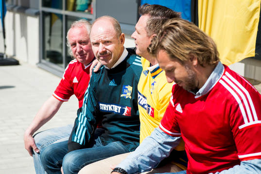 Robert Prytz, Thomas Ravelli, Pontus Kåmark och Jesper