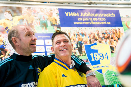 Thomas Ravelli och Pontus Kåmark