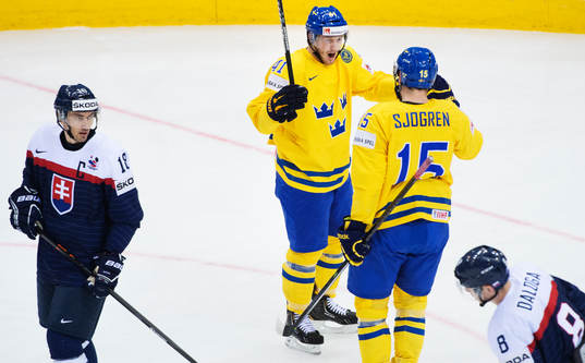 Slovakiens Miroslav Satan och Marek Daloga deppar samtidigt