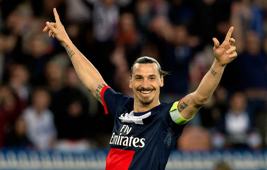 Zlatan Ibrahimovic, Paris Saint Germain jublar