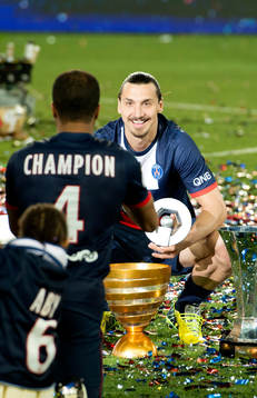Zlatan Ibrahimovic, Paris Saint Germain jublar