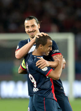 Zlatan Ibrahimovic, Paris Saint Germain och Lucas