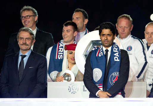 Paris Saint Germains president Nasser Al-Khelaifi
