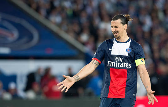 Zlatan Ibrahimovic, Paris Saint Germain deppar