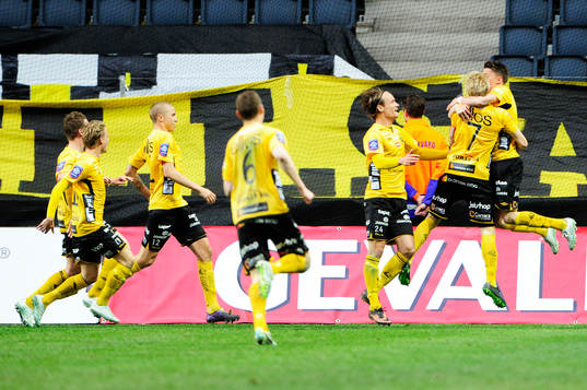 Elfsborgs Lasse Nilsson jublar