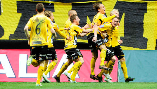 Elfsborgs Lasse Nilsson jublar