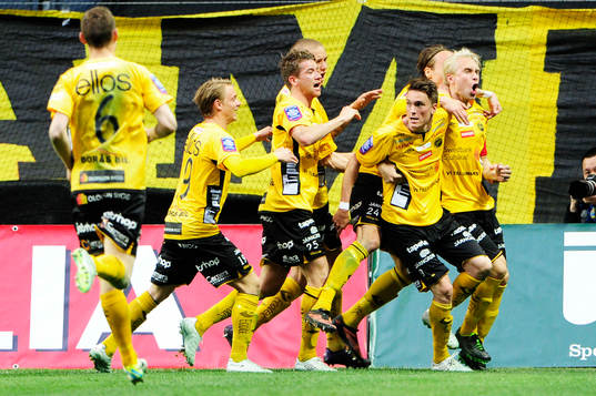 Elfsborgs Lasse Nilsson jublar