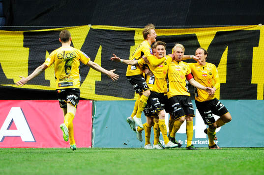 Elfsborgs Lasse Nilsson jublar