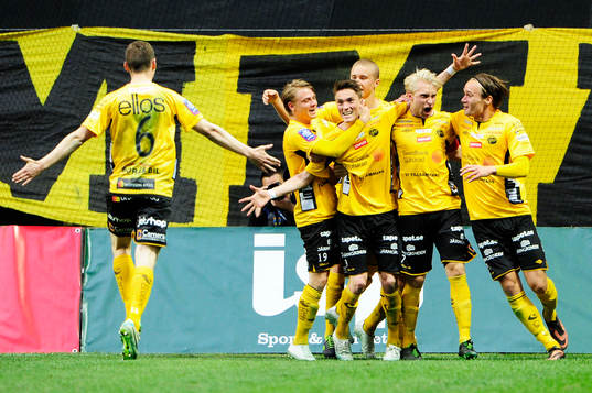 Elfsborgs Lasse Nilsson jublar