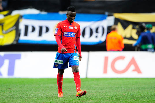 Helsingborgs David Accam deppar