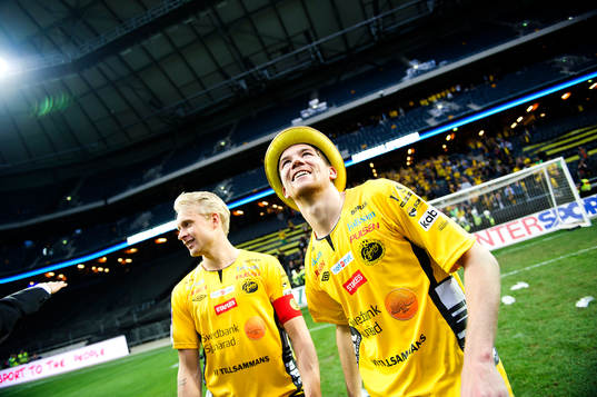 Elfsborgs Johan Larsson och Marcus Rohdén